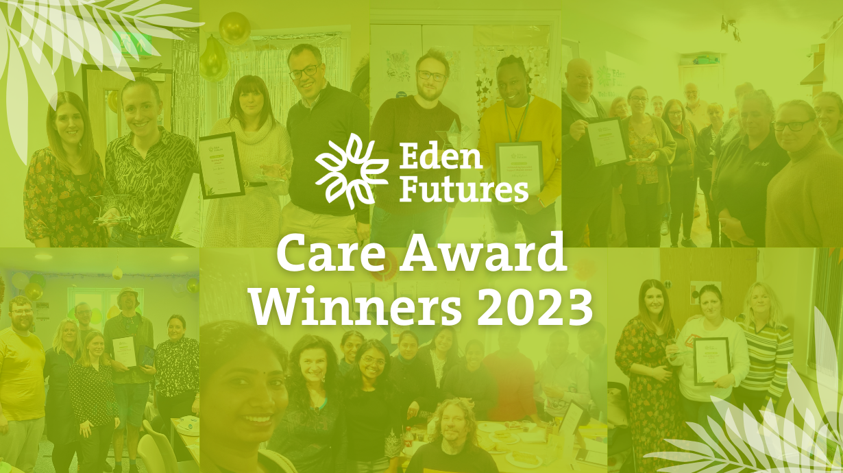 Eden Futures Care Award Winners 2023